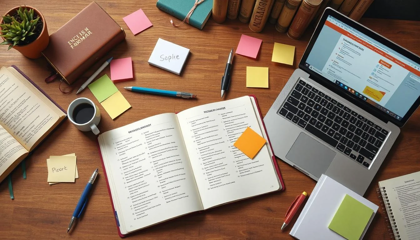English Grammar And Vocabulary Skills